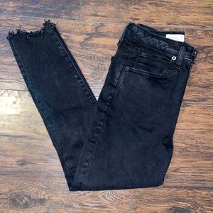 Abercrombie and Fitch Curve Love Super Skinny High Rise Ankle Jeans